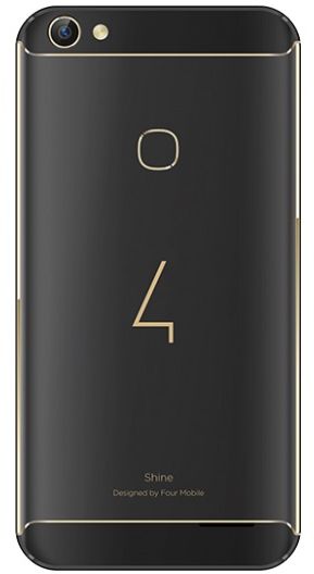 Four S610 Shine Dual SIM - 32GB, 3GB RAM, 4G LTE, Black